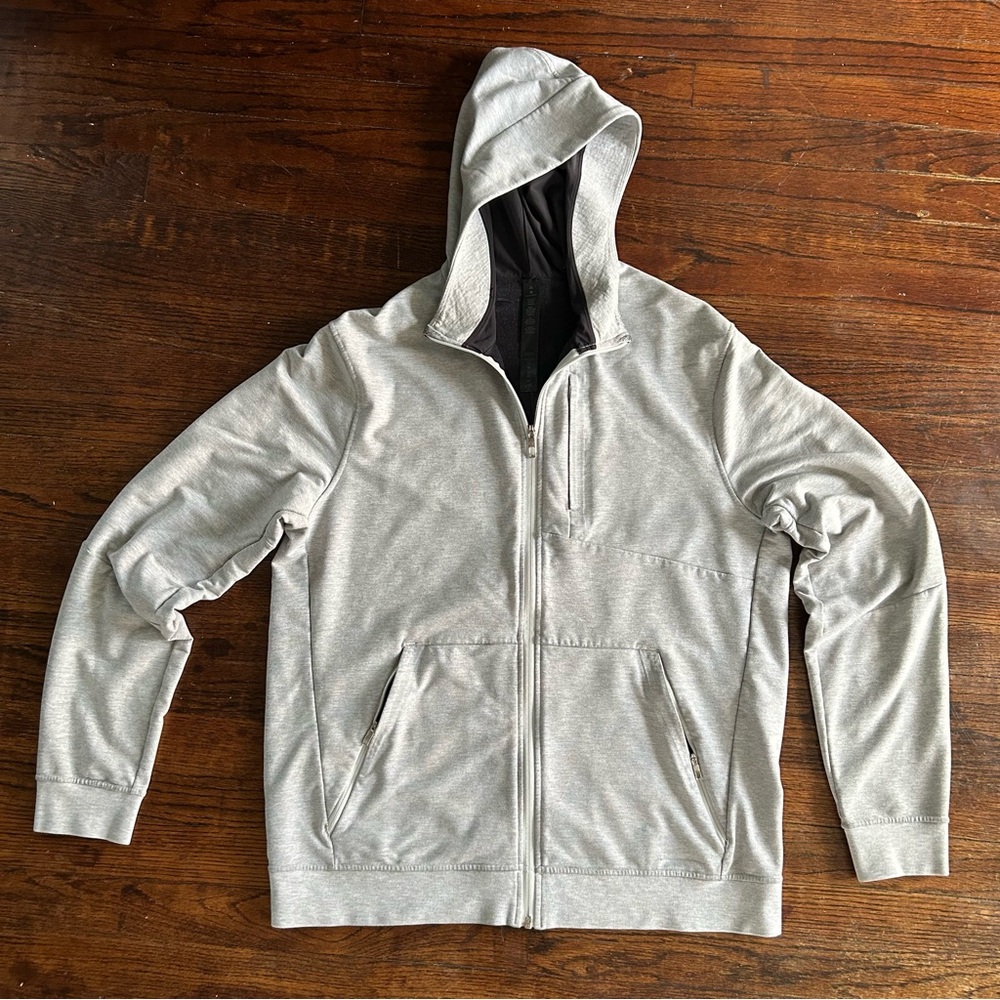 Lululemon Zippered Grey Hoodie